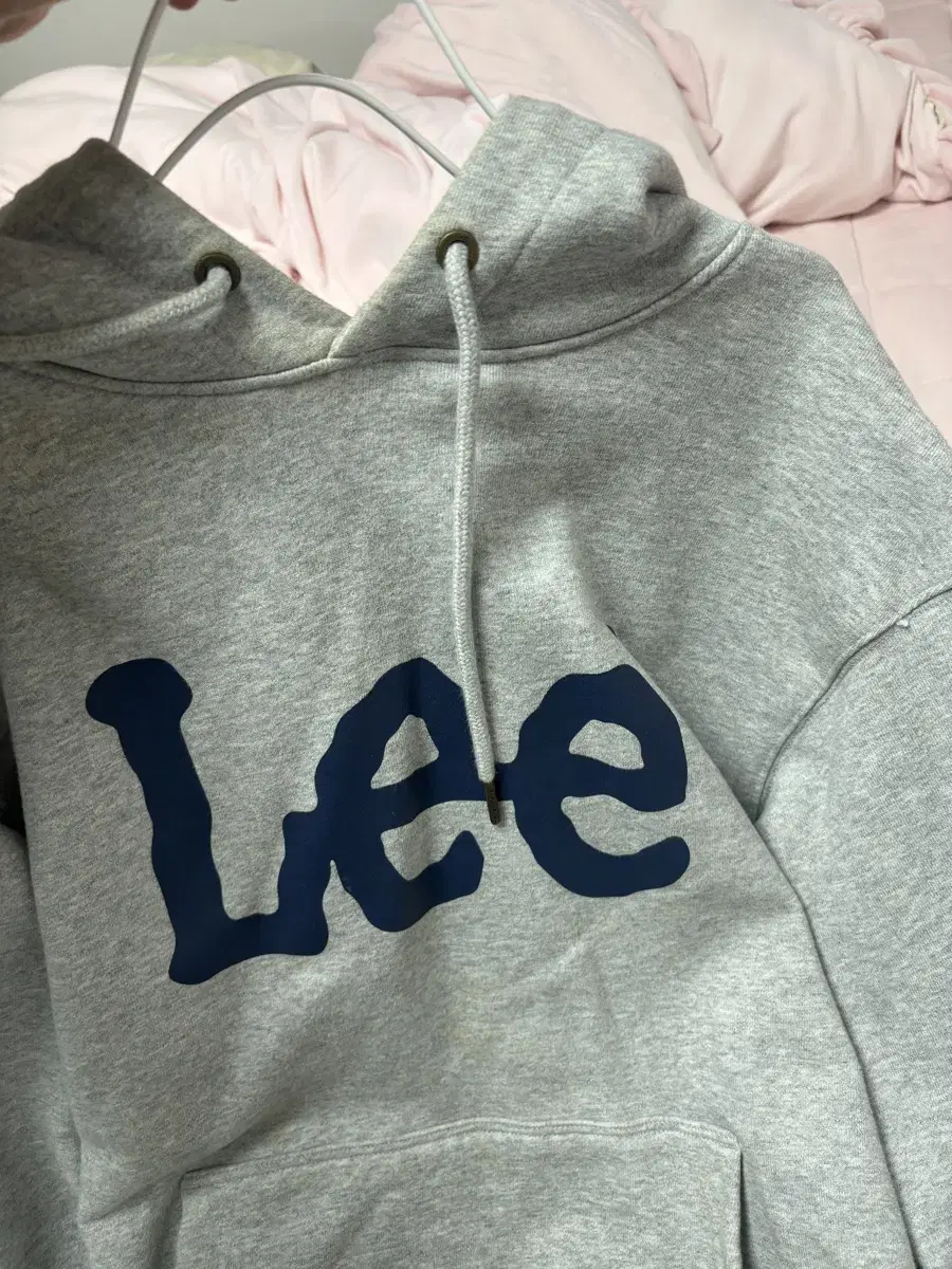 Lee후드티 회색 s